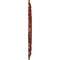 Ekena Millwork Preston Ceiling Medallion (Fits Canopies up to 4"), Hand-Painted Firebrick, 17 1/2"OD x 4"ID x 1"P CM17PRFIF - alternate 3